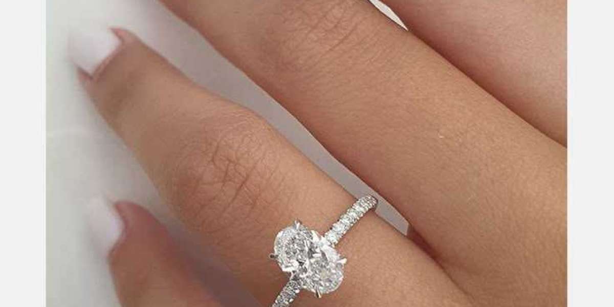 Oval Perfection: A Shape That Defines Forever Engagement Ring