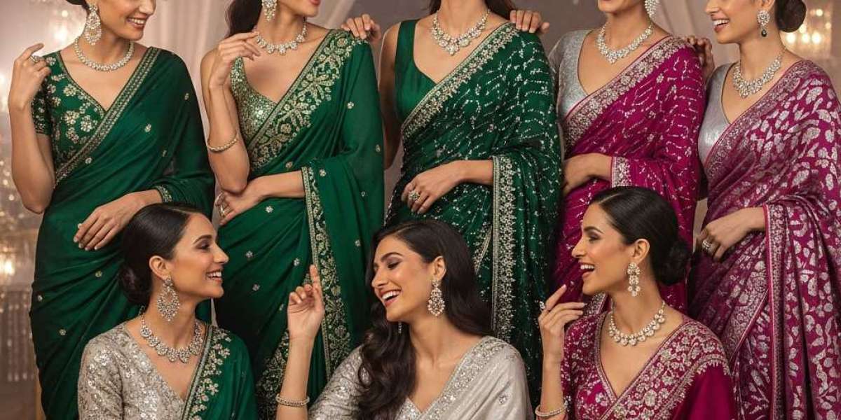 Buy Party Wear Sarees That Blend Tradition with Modern Glamour