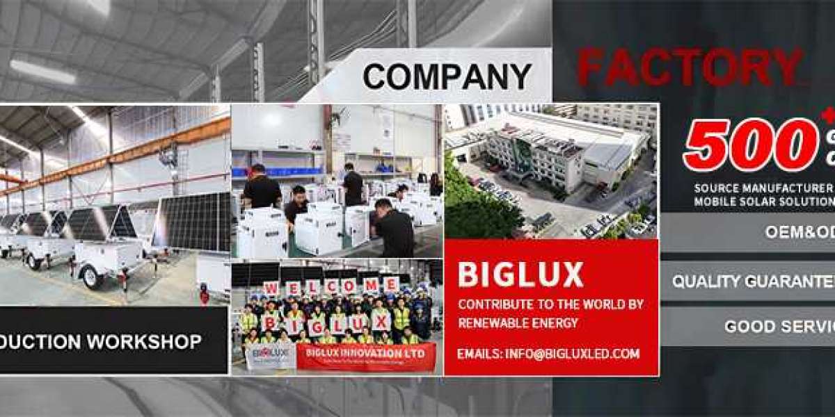 BIGLUX Mobile Solar Towers: The Smart Choice for Off-Grid Power and Security