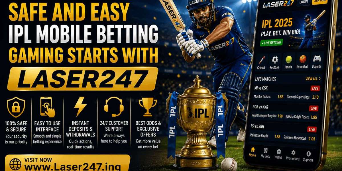 Safe and Easy IPL Mobile Betting Gaming Starts with Laser247