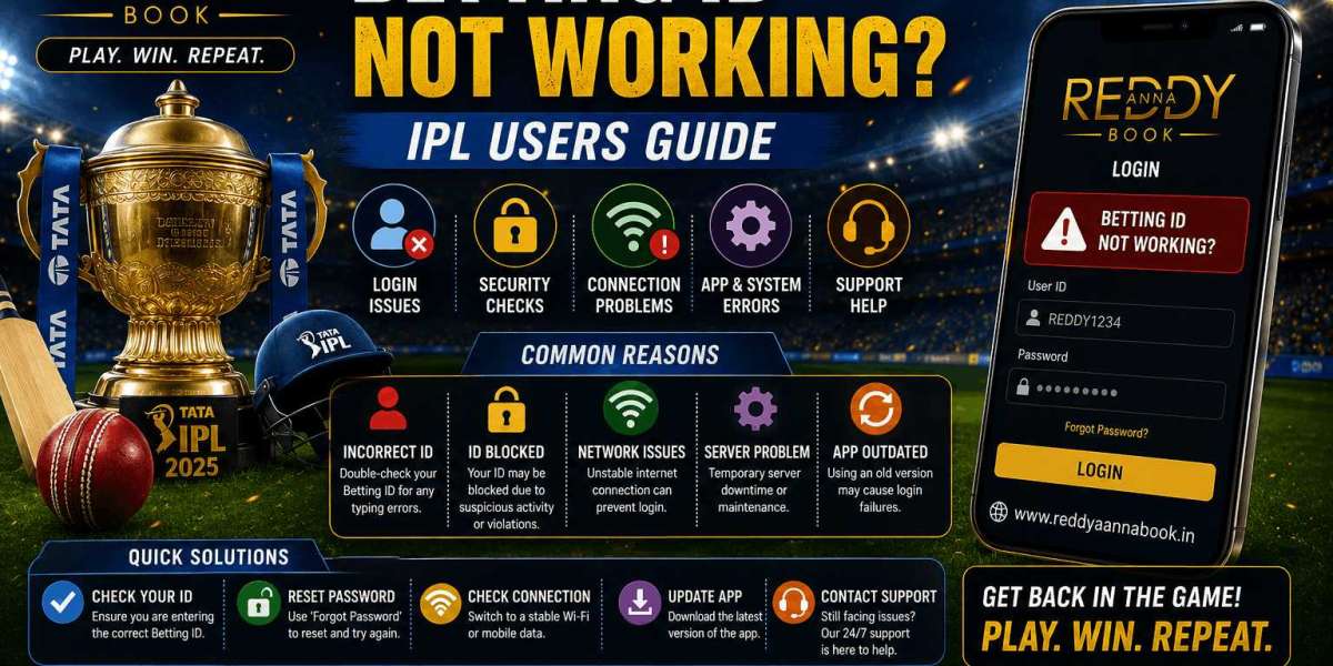 Reddy Anna Book Betting ID Not Working? IPL Users Guide