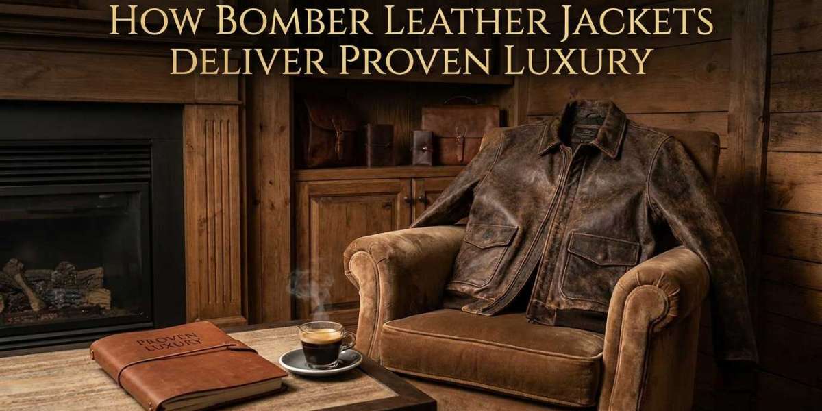 How Bomber Leather Jackets Deliver Proven Luxury