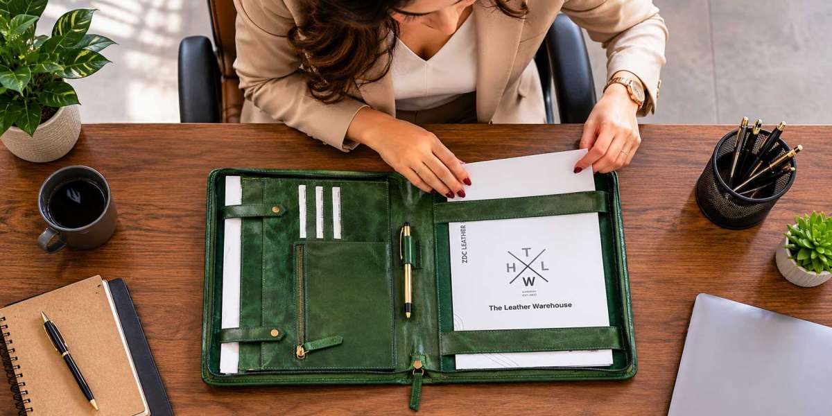 Why a Leather Portfolio Belongs in Every Professional's Daily Routine