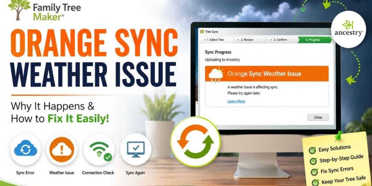 Orange Sync Weather Issue in Family Tree Maker: Smart Troubleshooting Guide for 2026