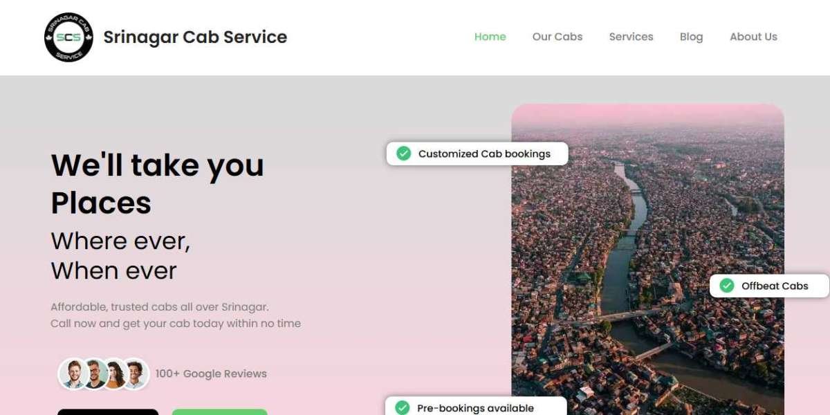 Srinagar Taxi Service: Your Reliable Travel Partner for Exploring Kashmir–