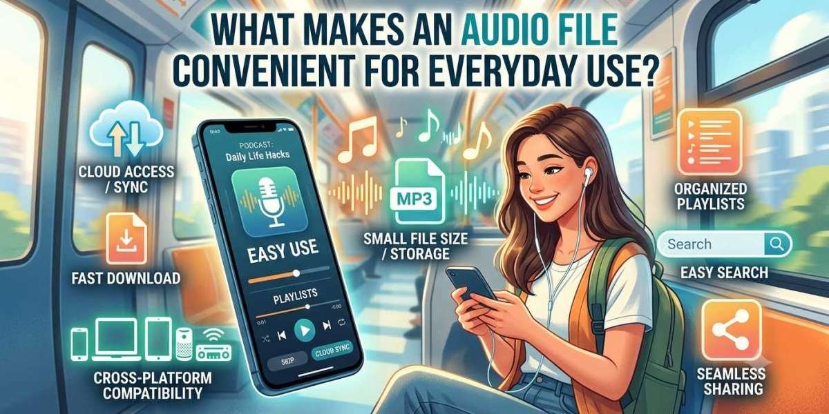 What Makes an Audio File Convenient for Everyday Use?